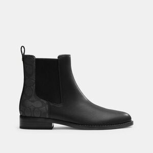 Coach Black Ankle Booties Size 7.5 NWOB